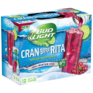 Bud Light Lime Introduces New Winter Offering, Cran-Brrr-Rita