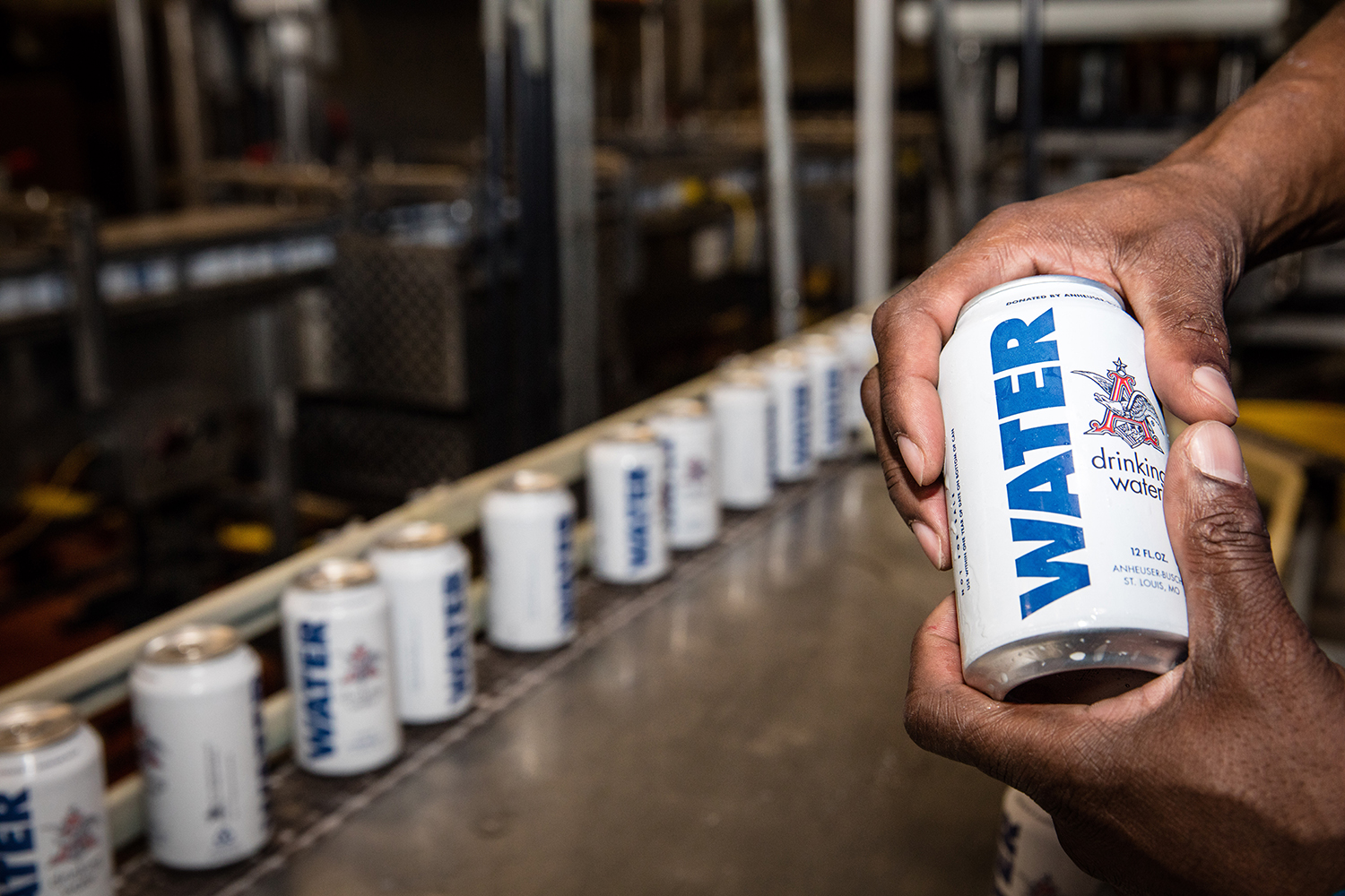 Anheuser-Busch Sends More Than 100,000 Cans Of Water To Help West Virginia Flood Victims