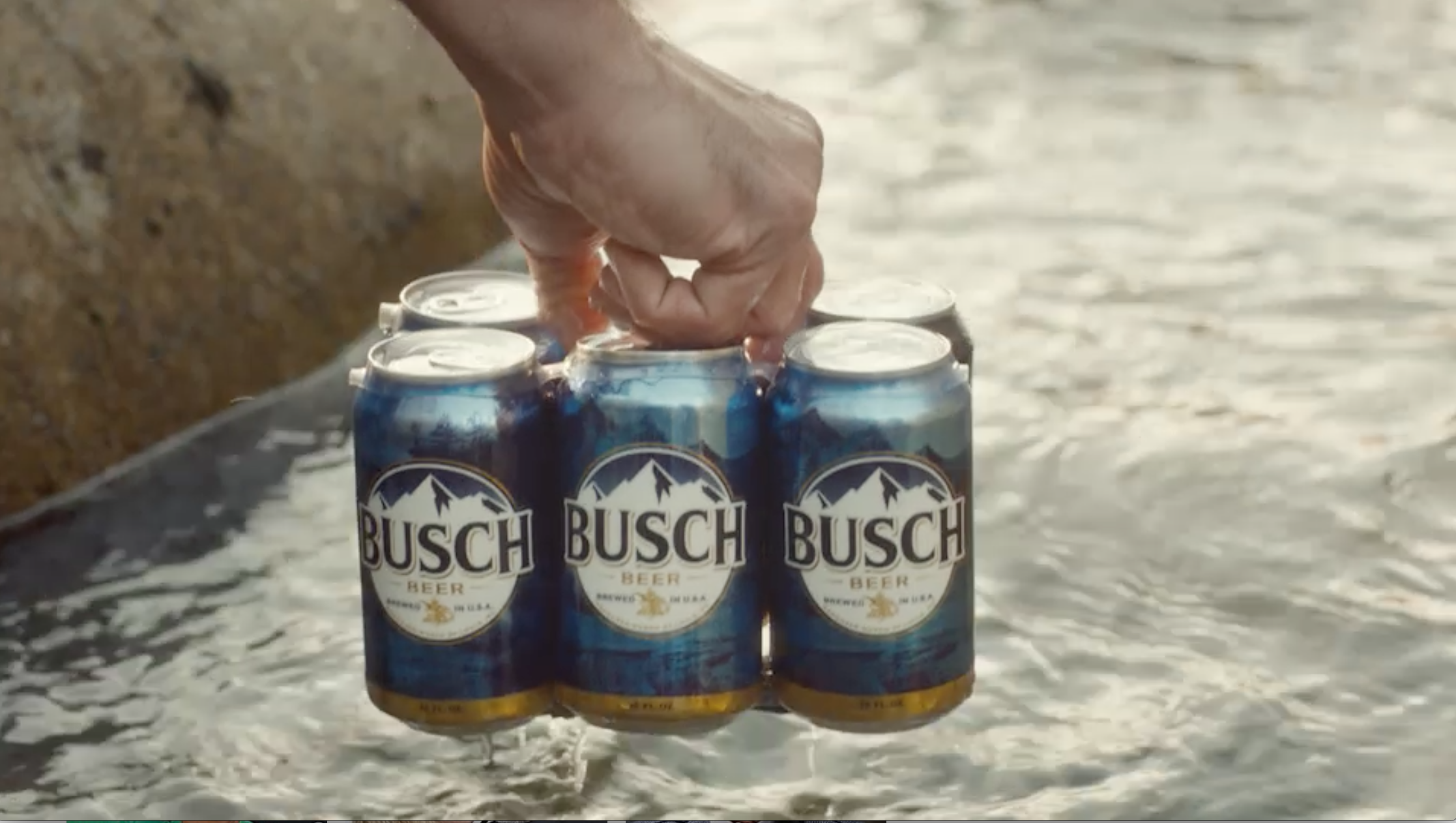 busch light super bowl